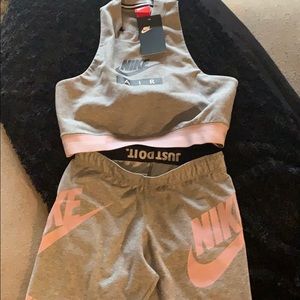 Nike leggings and matching top